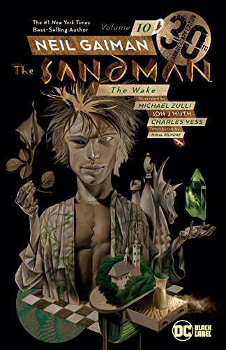 Front Cover Sandman Vol. 10 The Wake 30th Anniversary Edition ISBN 9781401292034 - Graphic Novels - Image - Pop Weasel