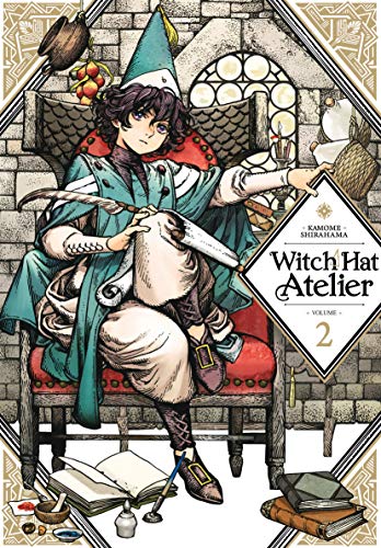 Front Cover Witch Hat Atelier 02 ISBN 9781632368041 - Manga - Image - Pop Weasel