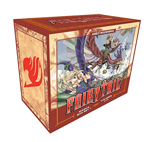 Front Cover Fairy Tail Manga Box Set 01 ISBN 9781632368850 - Manga - Image - Pop Weasel