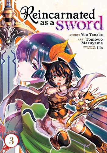 Front Cover - Reincarnated as a Sword (Manga) Vol. 03 - Pop Weasel - Manga - Image - Pop Weasel