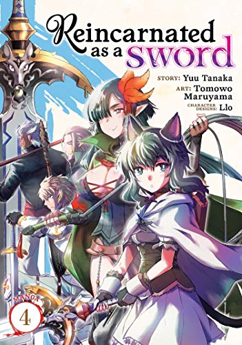Front Cover - Reincarnated as a Sword (Manga) Vol. 4 - Pop Weasel - Manga - Image - Pop Weasel