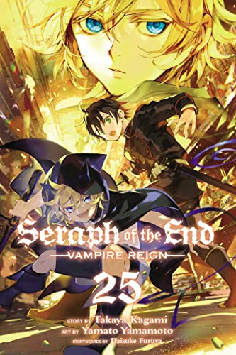 Front Cover Seraph of the End, Vol. 25 Vampire Reign ISBN 9781974732388 - Manga - Image - Pop Weasel