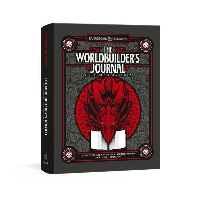 Pop Weasel Image of D&D The Worldbuilder's Journal of Legendary Adventures - Books - Image - Pop Weasel