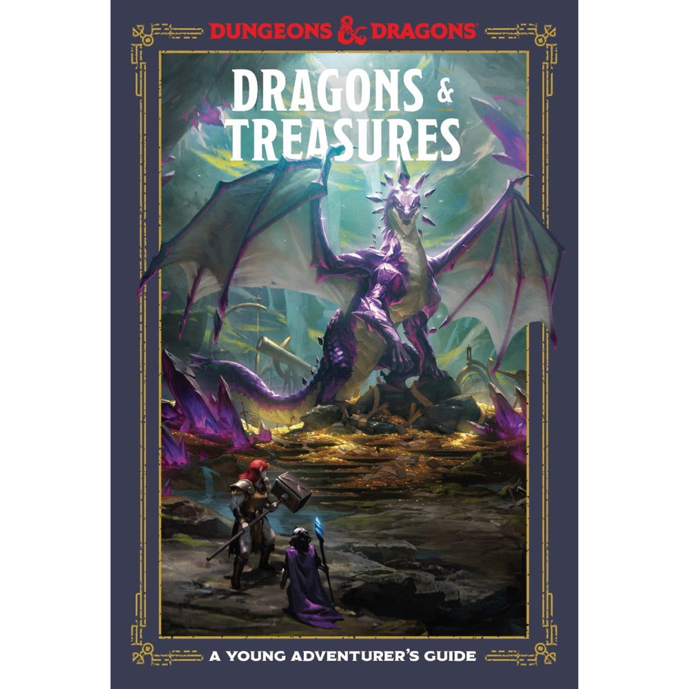 Pop Weasel Image of D&D Dungeons & Dragons Dragons & Treasures A Young Adventurers Guide - Graphic Novels - Image - Pop Weasel