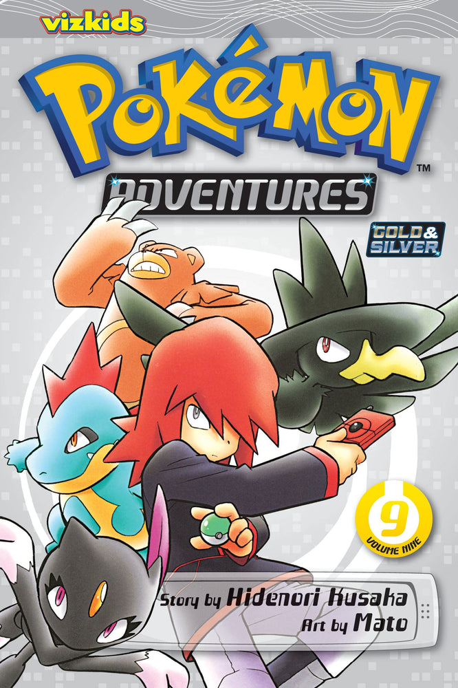 Front Cover - Pokémon Adventures (Gold and Silver), Vol. 09 - Pop Weasel - Manga - Image - Pop Weasel