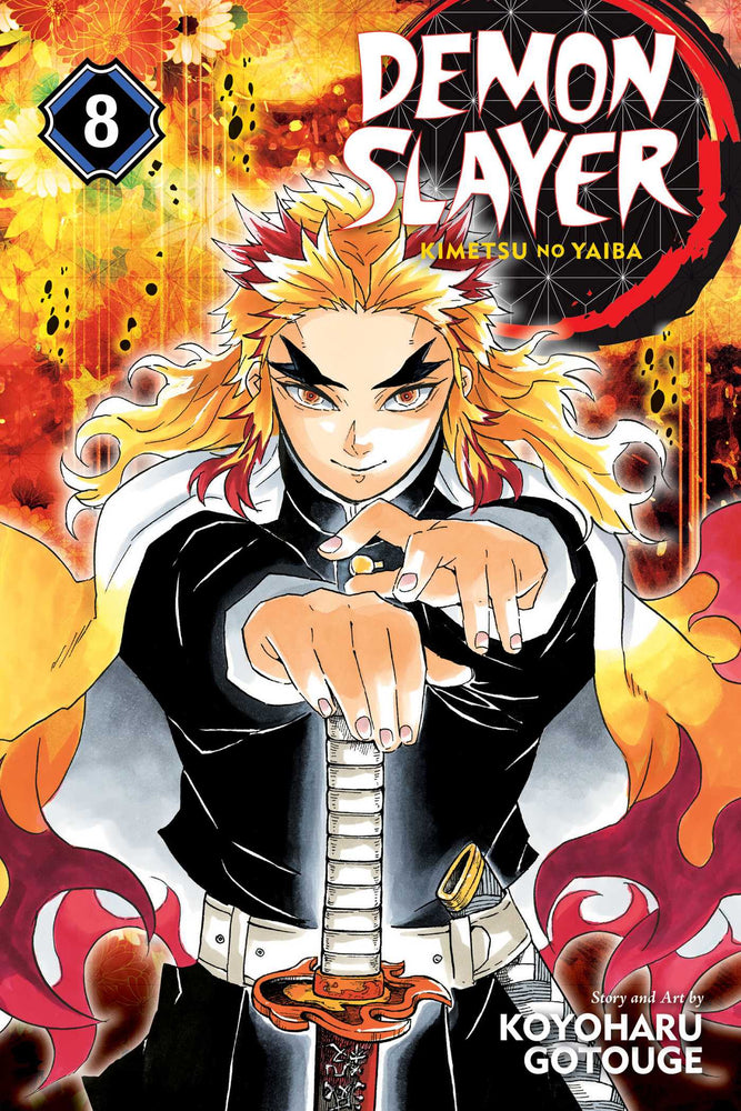 Front Cover - Demon Slayer: Kimetsu no Yaiba, Vol. 8 - Pop Weasel - Manga - Image - Pop Weasel