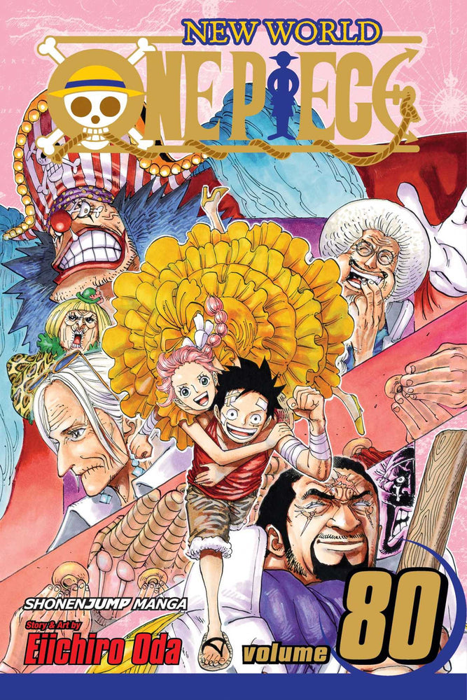 Front Cover One Piece, Vol. 80 ISBN 9781421590240 - Manga - Image - Pop Weasel