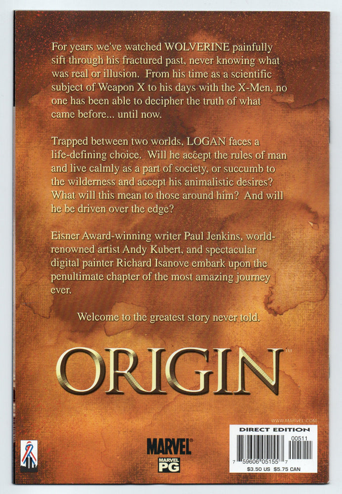 Pre-Owned - Origin - Pre-Owned Comics - Image - Pop Weasel