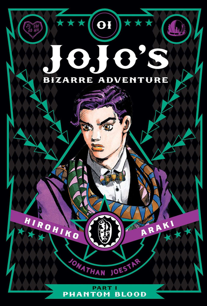 Front Cover - JoJo's Bizarre Adventure: Part 1--Phantom Blood, Vol. 1 - Pop Weasel - Manga - Image - Pop Weasel