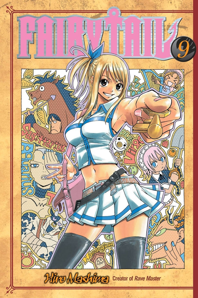 Front Cover Fairy Tail 09 ISBN 9781612622804 - Manga - Image - Pop Weasel