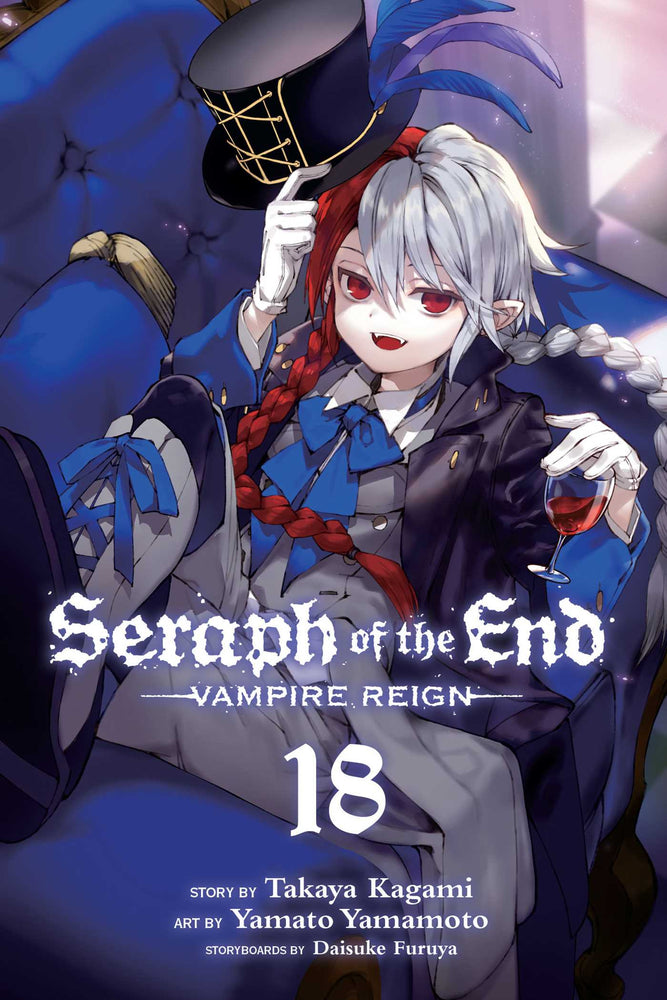 Front Cover Seraph of the End, Vol. 18 Vampire Reign ISBN 9781974710652 - Manga - Image - Pop Weasel