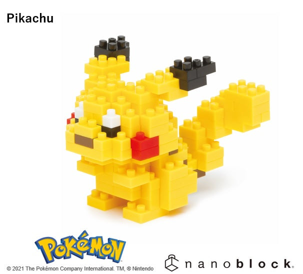 Nanoblock: Pokémon - Pikachu - Nanoblock - Image - Pop Weasel