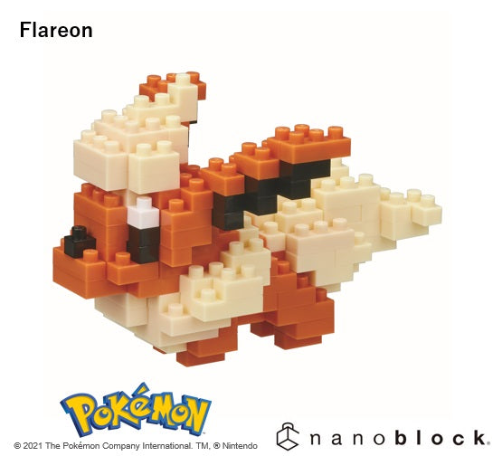 Nanoblock: Pokémon - Flareon - Nanoblock - Image - Pop Weasel