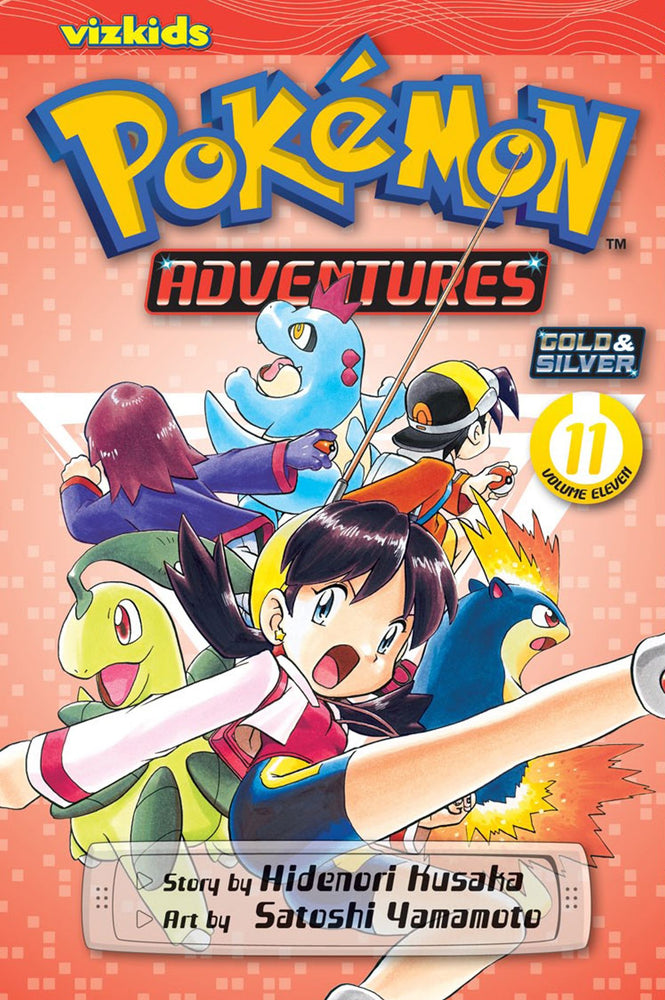 Front Cover - Pokémon Adventures (Gold and Silver), Vol. 11 - Pop Weasel - Manga - Image - Pop Weasel