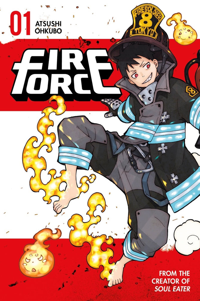 Front Cover Fire Force 01 ISBN 9781632363305 - Manga - Image - Pop Weasel