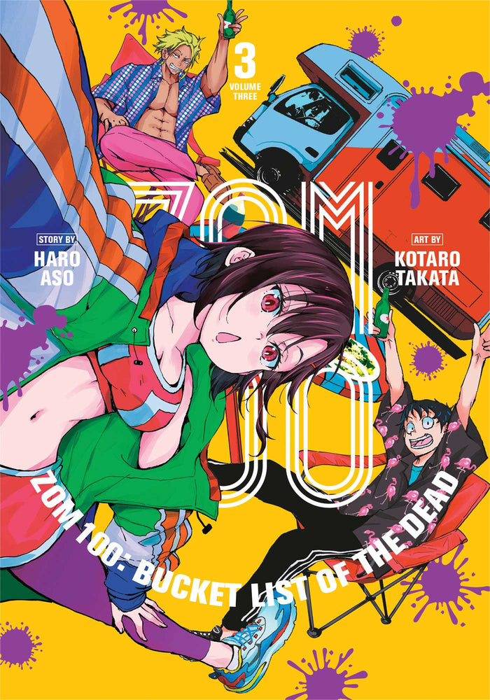 Front Cover Zom 100: Bucket List of the Dead, Vol. 03 ISBN 9781974720675 - Manga - Image - Pop Weasel