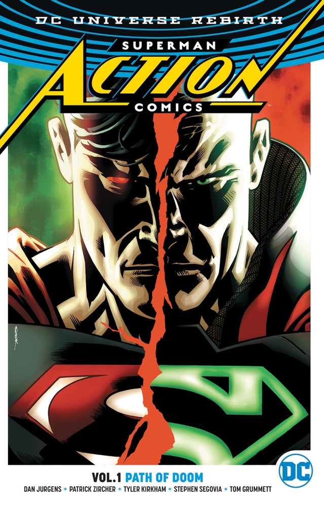 Front Cover Superman - Action Comics Vol. 01 Path Of Doom (Rebirth) ISBN 9781401268046 - Graphic Novels - Image - Pop Weasel