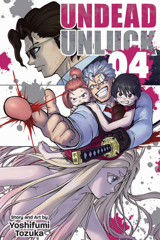 Front Cover Undead Unluck, Vol. 04 ISBN 9781974724666