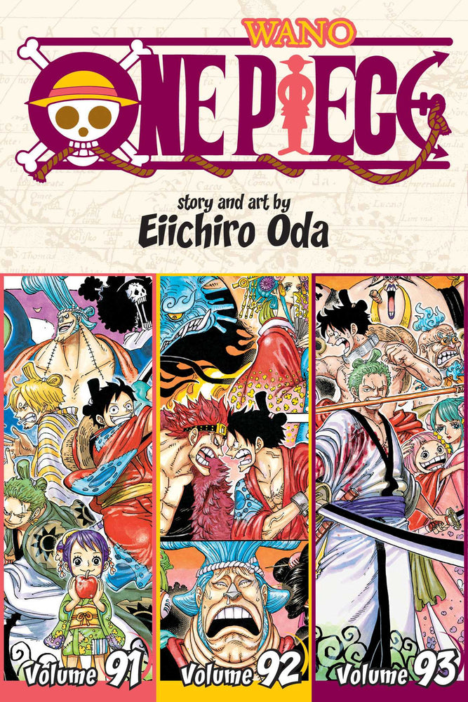Front Cover One Piece (Omnibus Edition), Vol. 31 Includes vols. 91, 92 & 93 ISBN 9781974721139 - Manga - Image - Pop Weasel