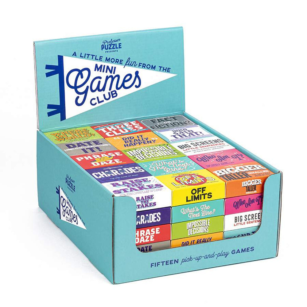 Professor Puzzle Matchbox Mini Games Club (Assorted) - Puzzles - Image - Pop Weasel