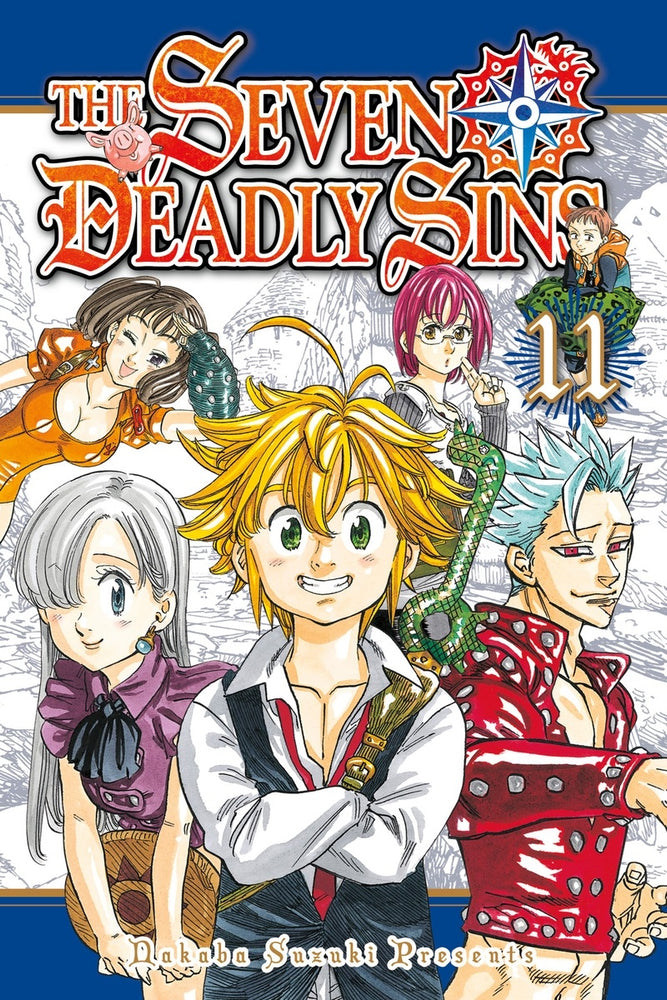 Front Cover The Seven Deadly Sins 11 ISBN 9781632361172 - Manga - Image - Pop Weasel
