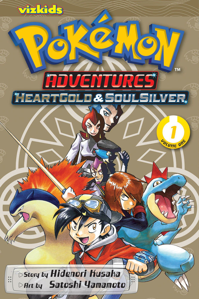 Front Cover - Pokémon Adventures: HeartGold and SoulSilver, Vol. 01 - Pop Weasel - Manga - Image - Pop Weasel