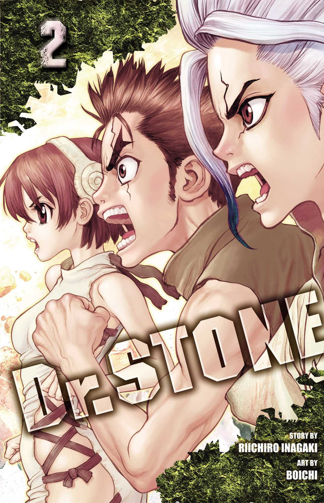Front Cover Dr. STONE, Vol. 02 ISBN 9781974702626 - Manga - Image - Pop Weasel