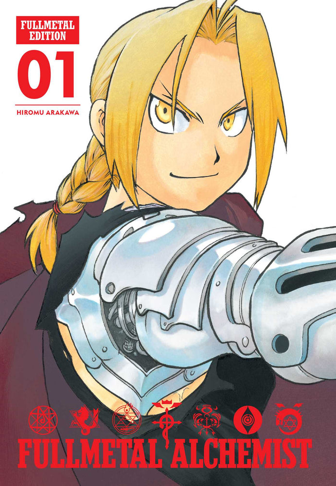 Front Cover - Fullmetal Alchemist: Fullmetal Edition, Vol. 1 - Pop Weasel - Manga - Image - Pop Weasel