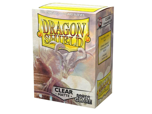 Pop Weasel Image of Sleeves - Dragon Shield - Box 100 - Non Glare - Clear