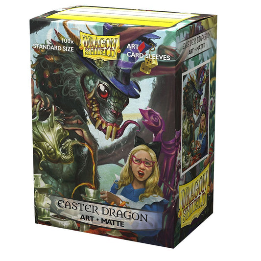 Pop Weasel Image of Sleeves - Dragon Shield - Box 100 - MATTE Art - Easter Dragon 2021