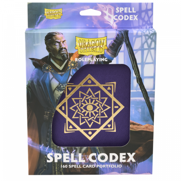 Pop Weasel Image of Dragon Shield Roleplaying Spell Codex Arcane Purple - TCG Accessories - Image - Pop Weasel