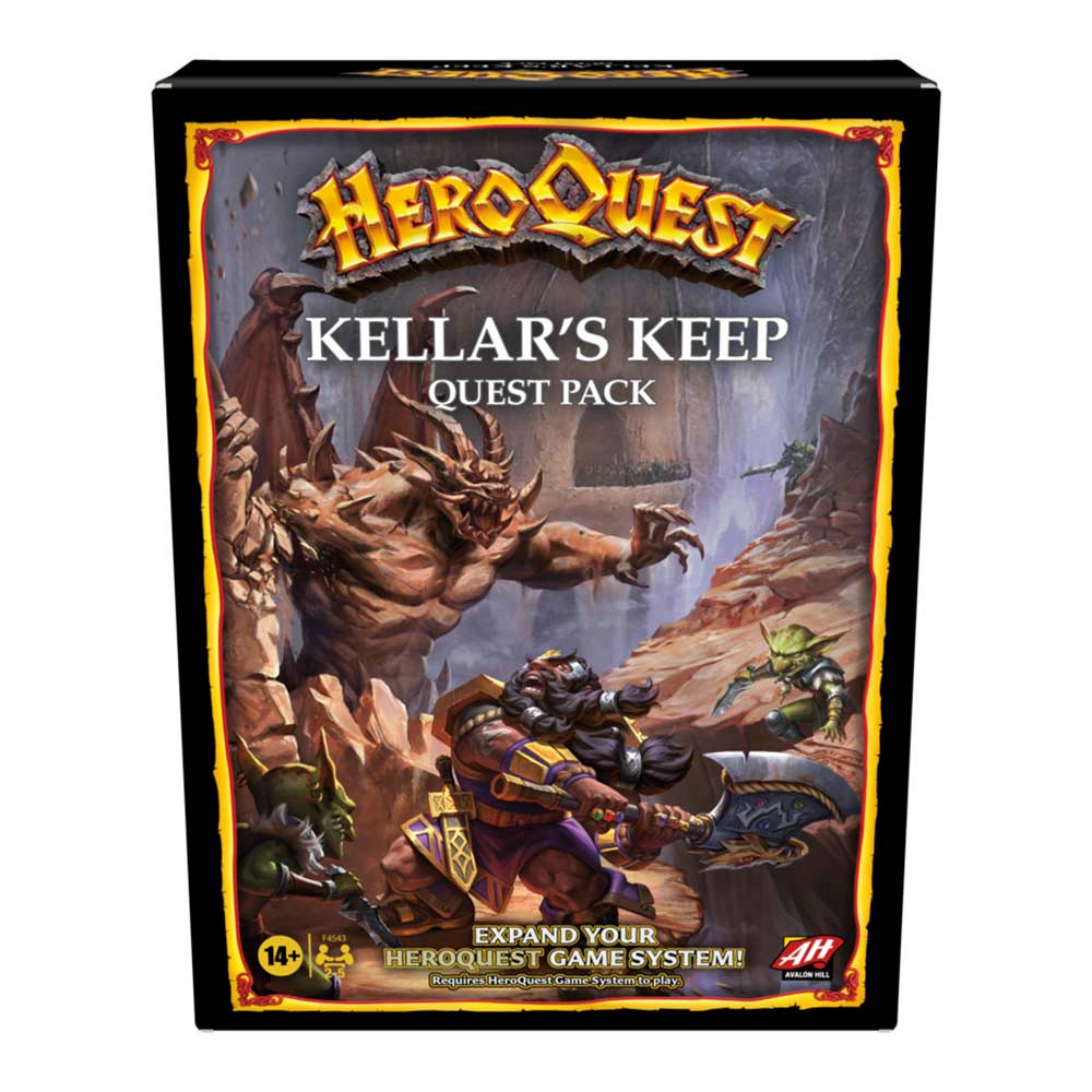 Pop Weasel Image of HeroQuest: Kellar's Keep Expansion - Board Games - Image - Pop Weasel