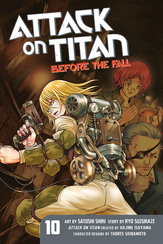 Front Cover - Attack On Titan Before The Fall 11 - Pop Weasel