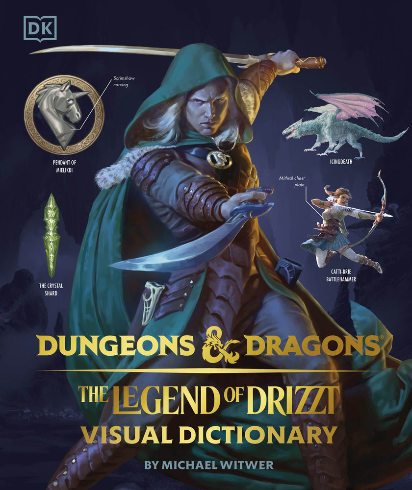 Dungeons & Dragons The Legend of Drizzt Visual Dictionary - Graphic Novel - Image - Pop Weasel