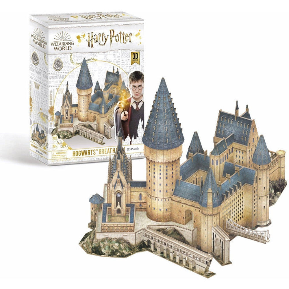 CubicFun 3D Puzzle Harry Potter Great Hall (187pcs) - Kitset Models - Image - Pop Weasel