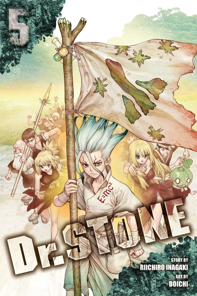 Front Cover Dr. STONE, Vol. 05 ISBN 9781974705016 - Manga - Image - Pop Weasel