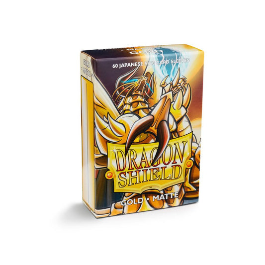 Pop Weasel Image of Sleeves - Dragon Shield Japanese - Box 60 - Gold Matte