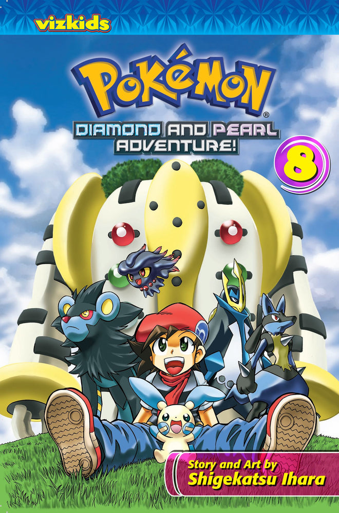 Front Cover - Pokémon Diamond and Pearl Adventure!, Vol. 08 - Pop Weasel - Manga - Image - Pop Weasel