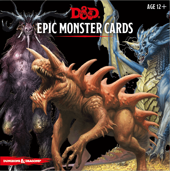 Pop Weasel Image of D&D Epic Monster Cards - RPG - Image - Pop Weasel
