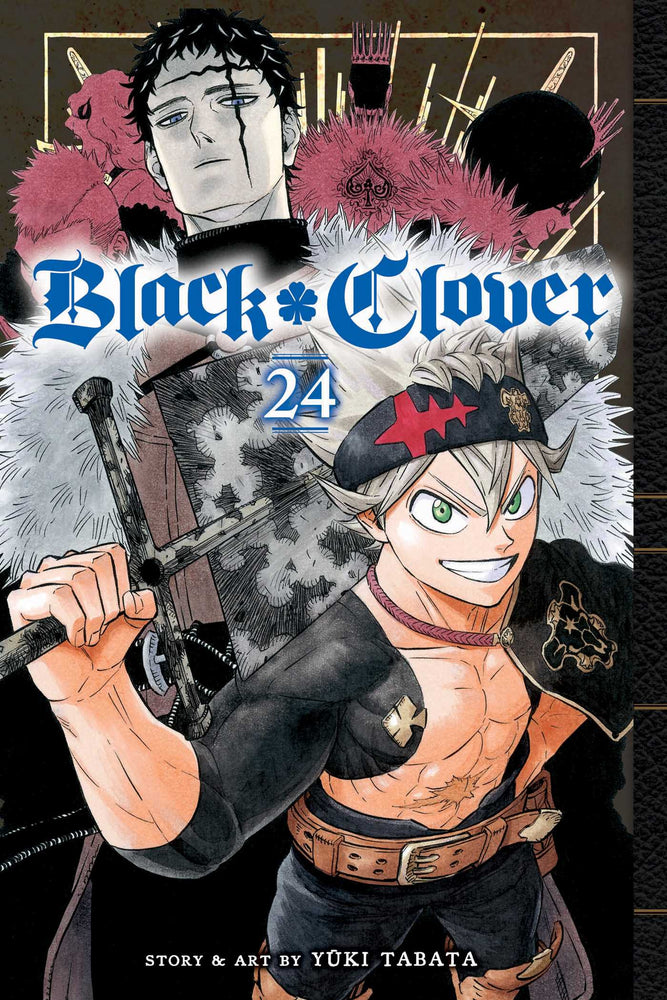Front Cover Black Clover, Vol. 24 ISBN 9781974720002 - Manga - Image - Pop Weasel