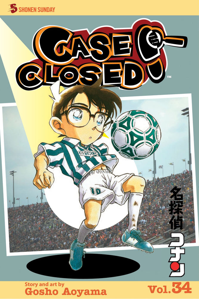 Front Cover - Case Closed, Vol. 34 - Pop Weasel - Manga - Image - Pop Weasel
