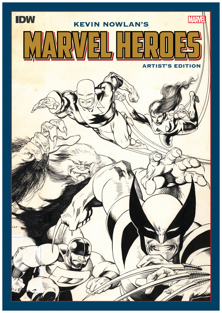 Pop Weasel Image of Kevin Nowlan's Marvel Heroes: Artist's Edition - Graphic Novels - Image - Pop Weasel