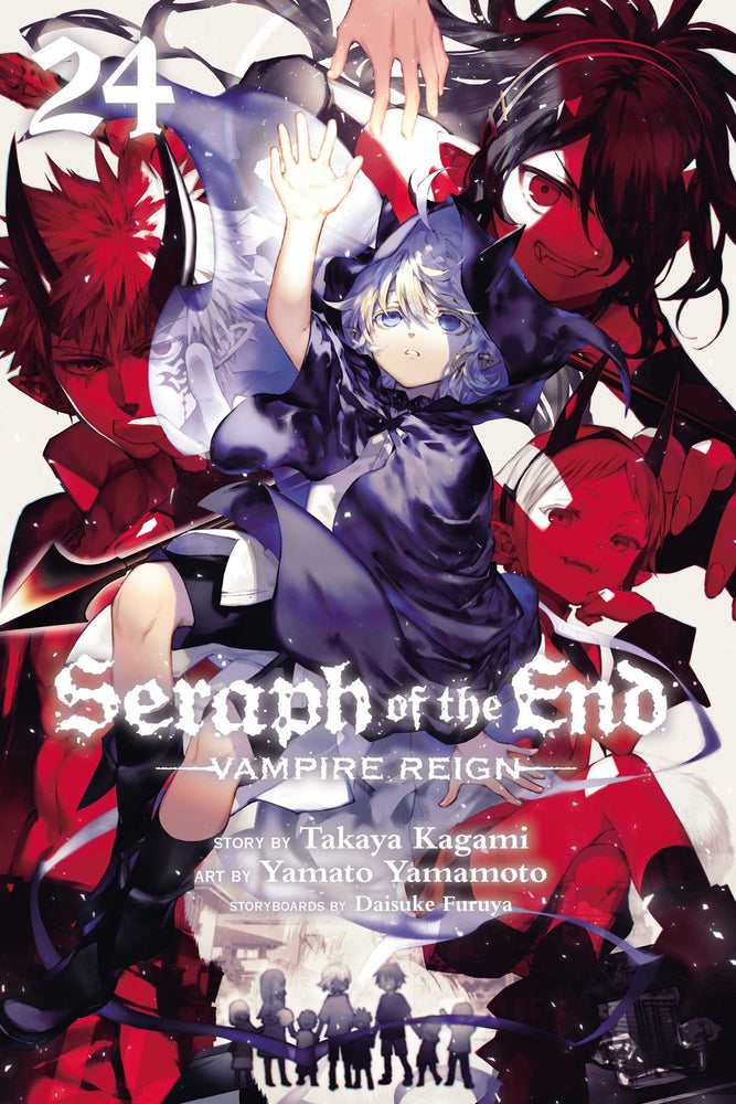 Front Cover Seraph of the End, Vol. 24 Vampire Reign ISBN 9781974729012 - Manga - Image - Pop Weasel