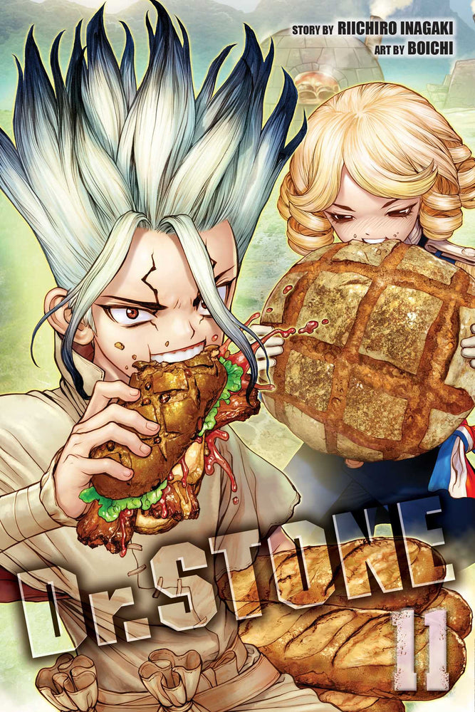 Front Cover Dr. STONE, Vol. 11 ISBN 9781974714797 - Manga - Image - Pop Weasel