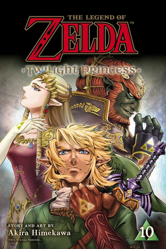 Front Cover The Legend of Zelda: Twilight Princess, Vol. 10 ISBN 9781974734047 - Manga - Image - Pop Weasel