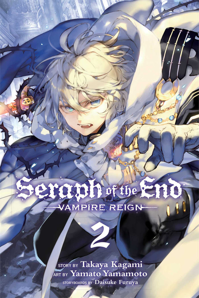 Front Cover Seraph of the End, Vol. 02 Vampire Reign ISBN 9781421571515 - Manga - Image - Pop Weasel