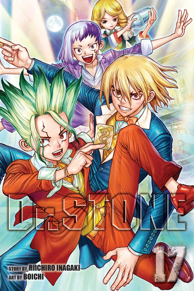 Front Cover Dr. STONE, Vol. 17 ISBN 9781974722808 - Manga - Image - Pop Weasel