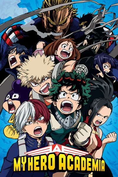 Pop Weasel Image of My Hero Academia Cobalt Blast Poster - Posters - Image - Pop Weasel