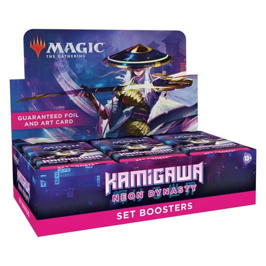 Pop Weasel Image of Magic Kamigawa Neon Dynasty Set Booster Display