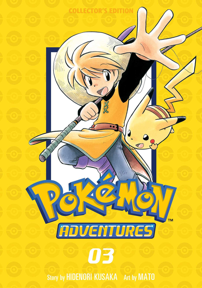 Front Cover - Pokémon Adventures Collector's Edition, Vol. 03 - Pop Weasel - Manga - Image - Pop Weasel
